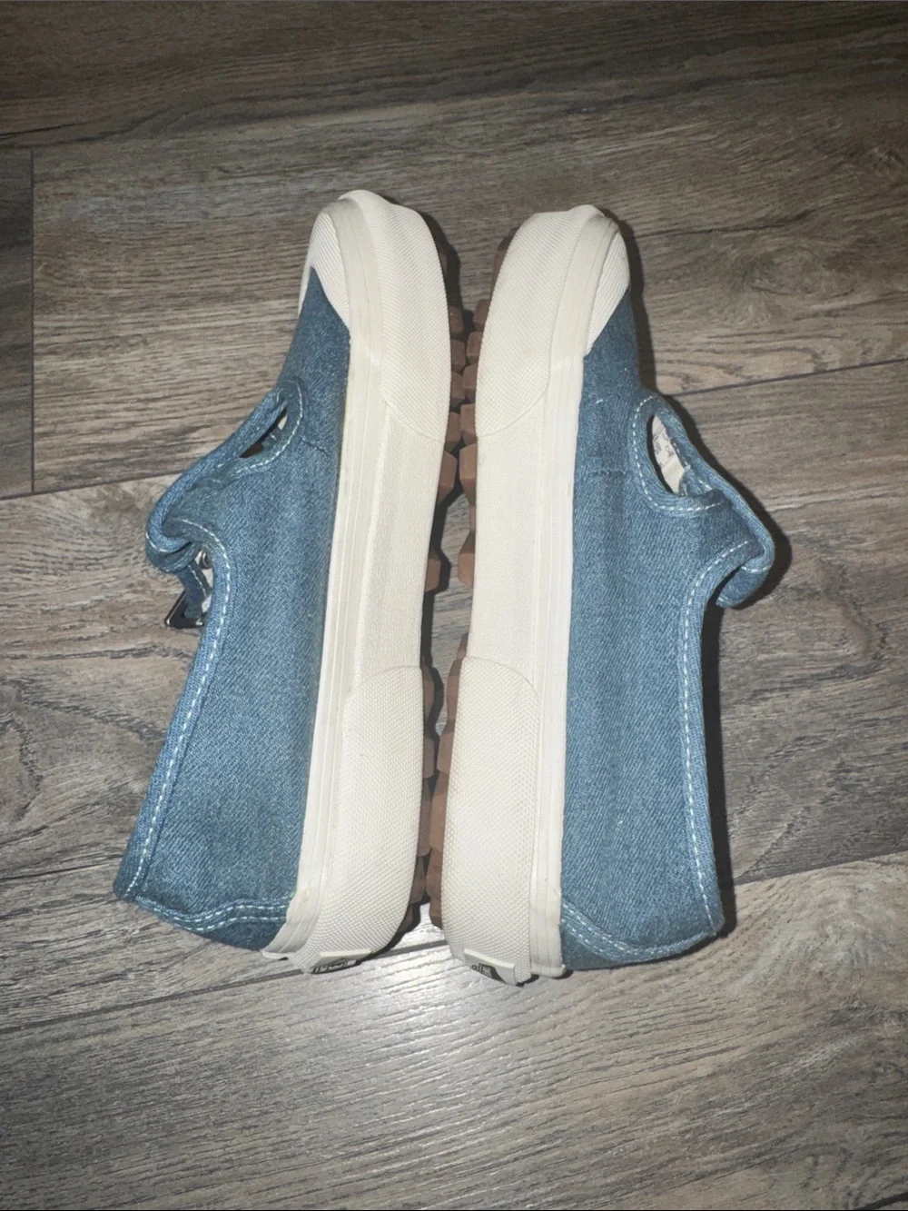 VANS Style 93 Platform Denim MaryJane Sneakers Sz 4 Men’s/5.5 Women’s/4 Kids